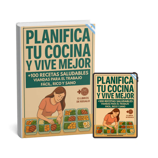 Planifica Tu Cocina Y Vive Mejor + 13 Bonos Exclusivos