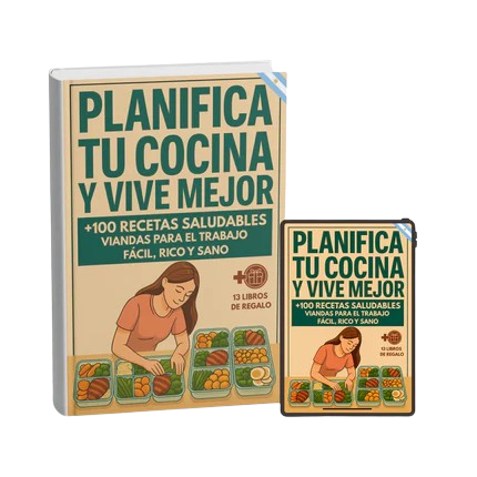 Planifica Tu Cocina Y Vive Mejor + 13 Bonos Exclusivos