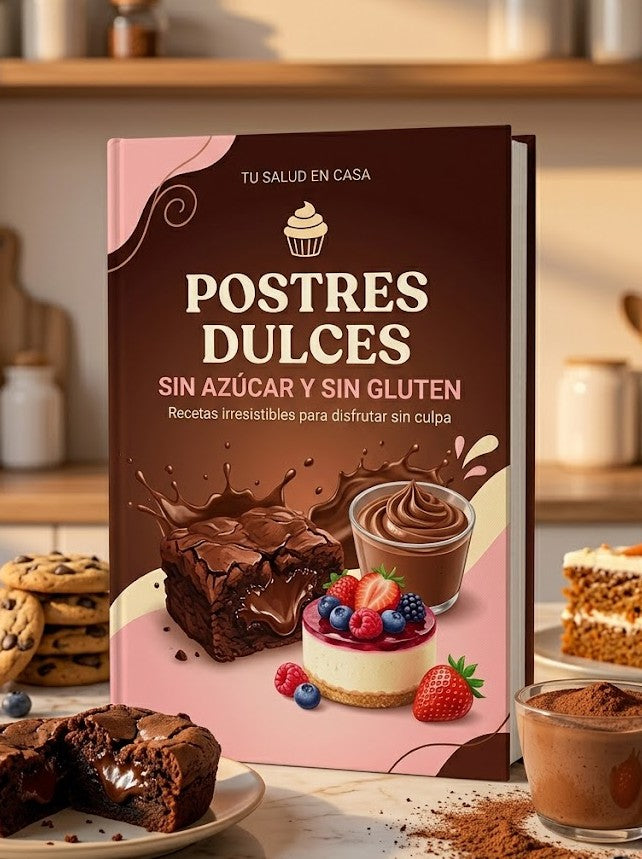 Postres Dulces sin Azúcar y sin Gluten